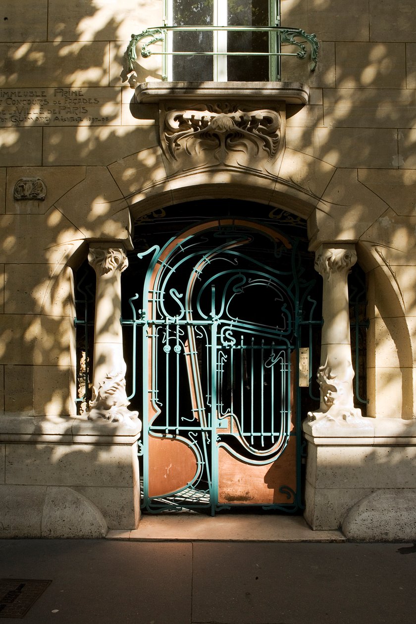 Ingången till Castel Beranger, 1897-98 av Hector Guimard