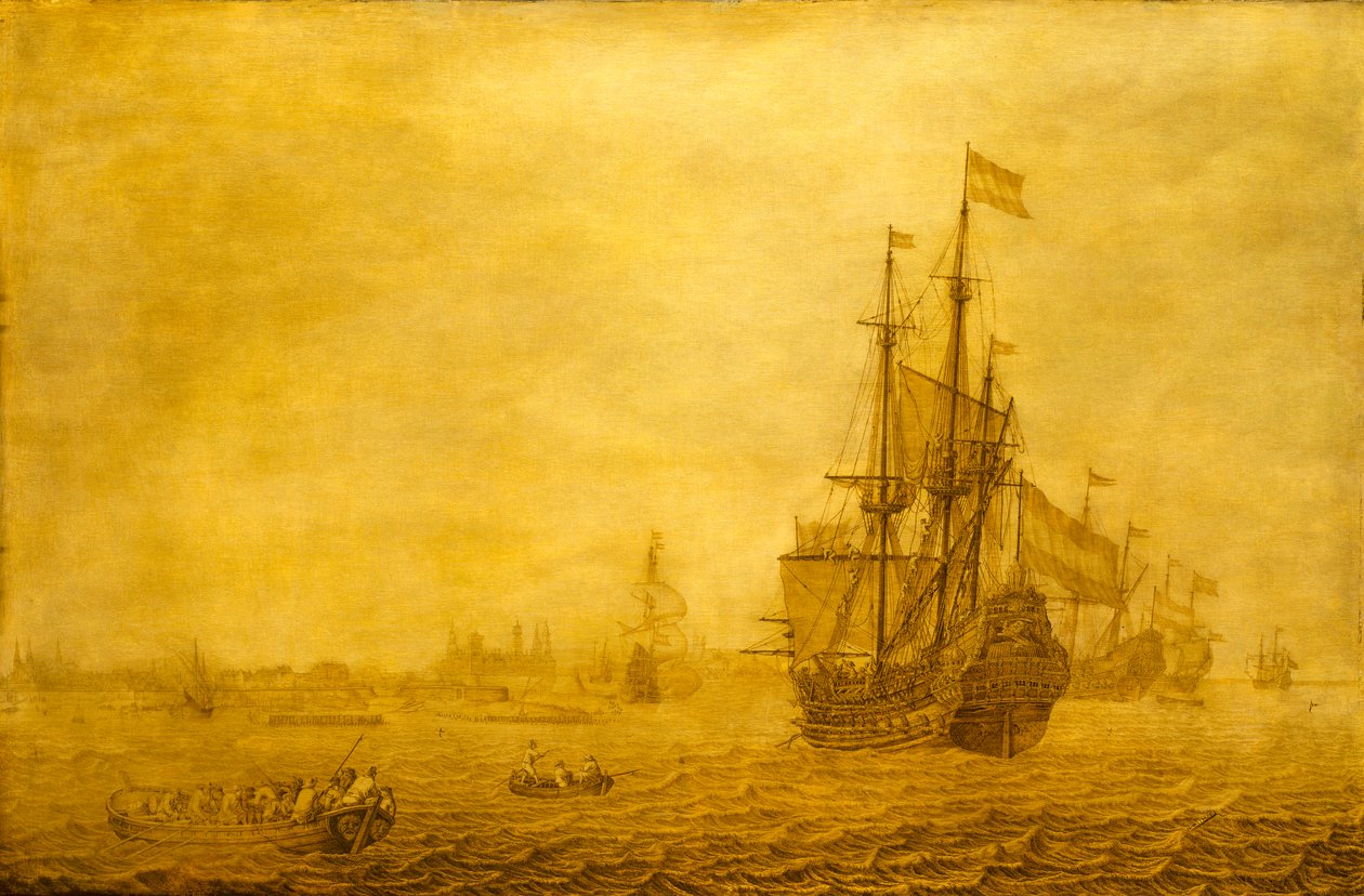 Nederländska fartyget Eendracht av Heerman Witmont
