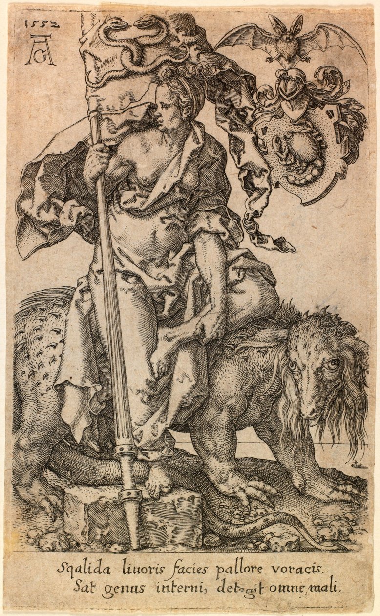 Avundas av Heinrich Aldegrever