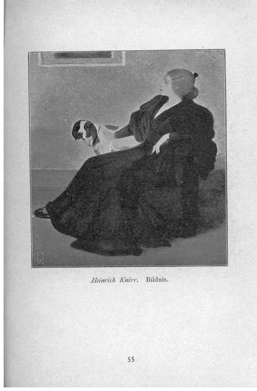 Porträtt av Heinrich Knirr