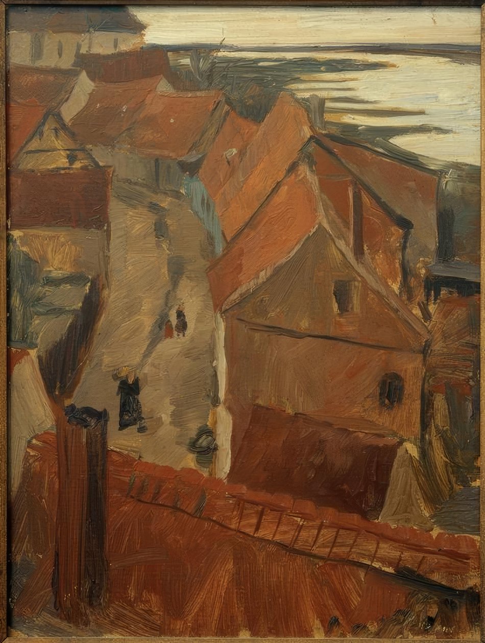 Arneburg vid Elbe av Heinrich Stegemann