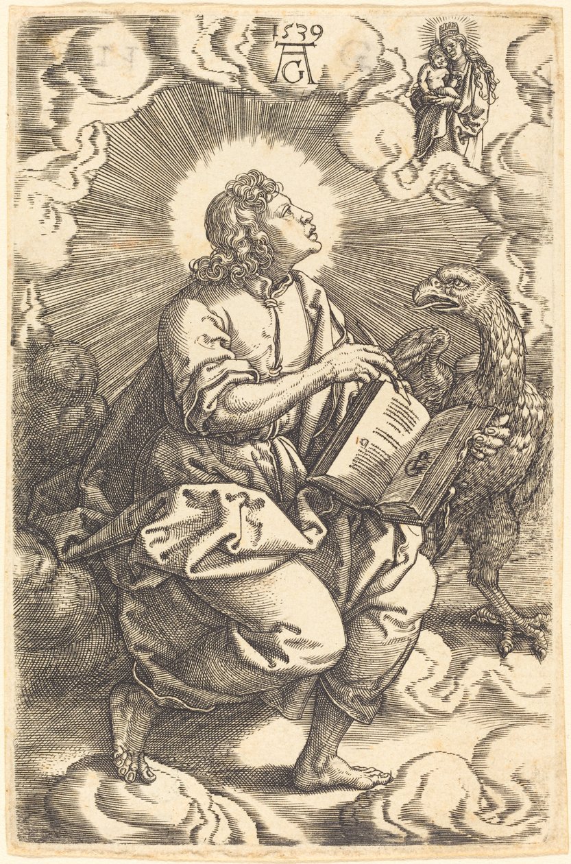 John, 1539. av Heinrich Aldegrever