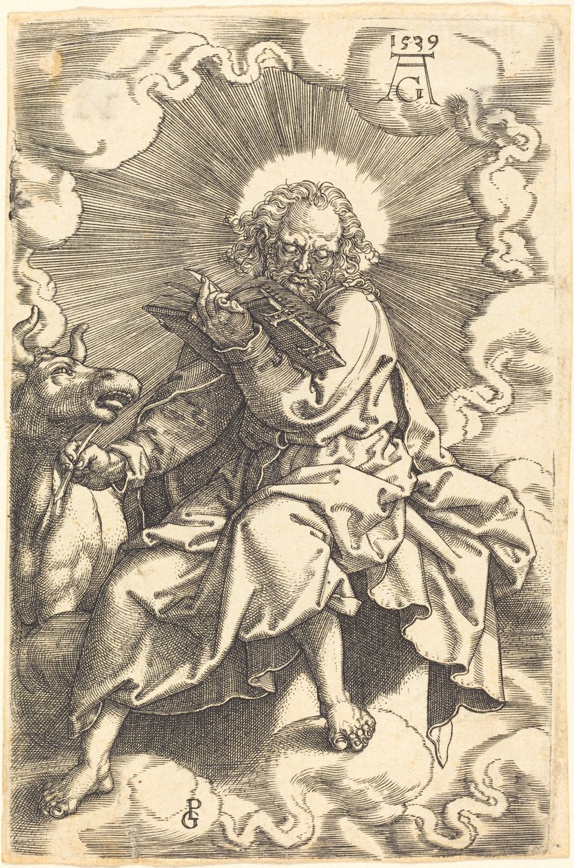 Lukas, 1539. av Heinrich Aldegrever