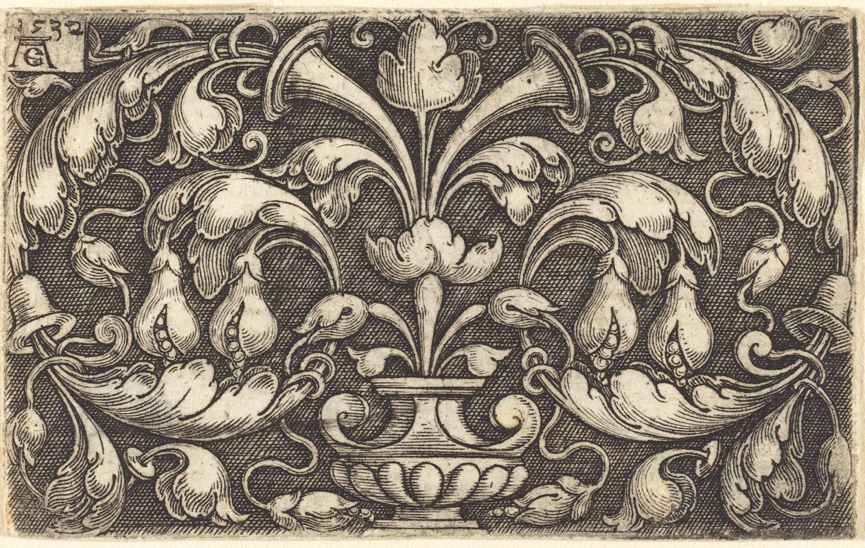 Prydnad, 1532. av Heinrich Aldegrever