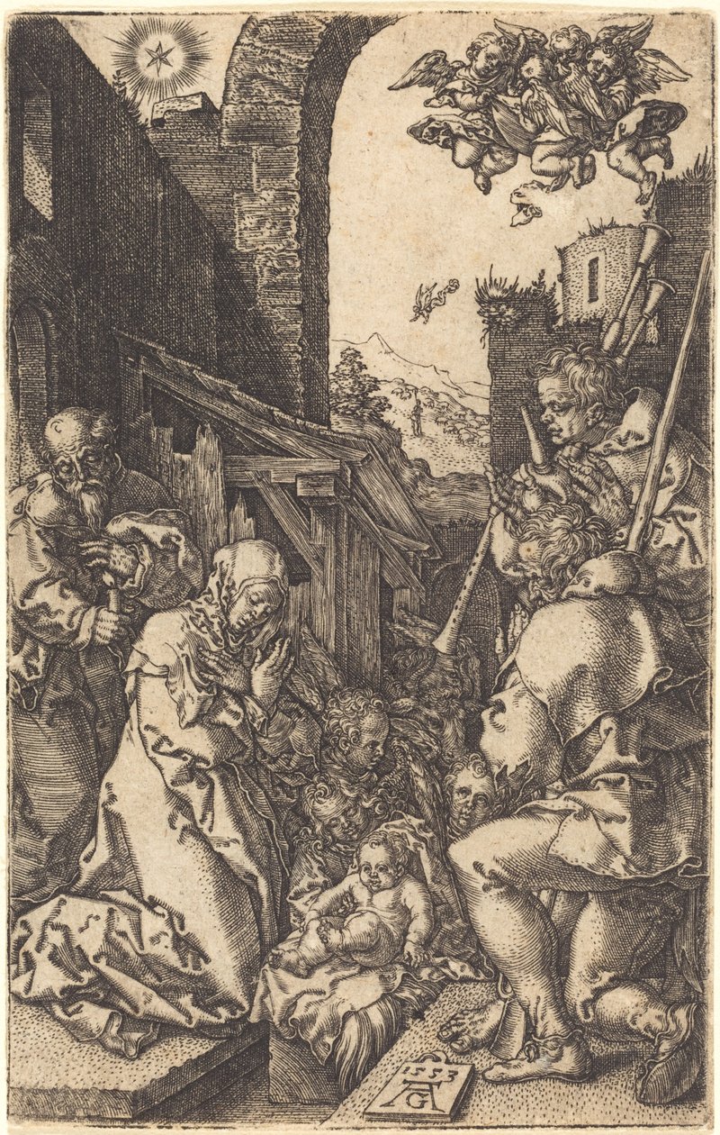 Födelsekyrkan av Heinrich Aldegrever