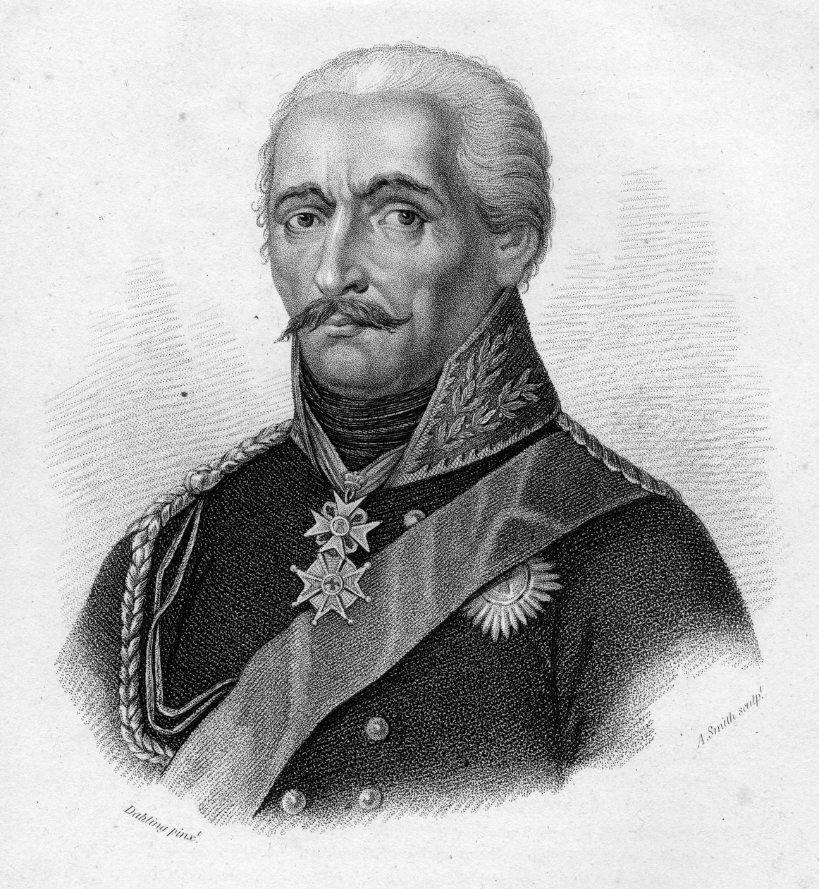 General Gebhard Leberecht von Blücher, graverad av Adam Smith (gravyr) av Heinrich Anton Dahling