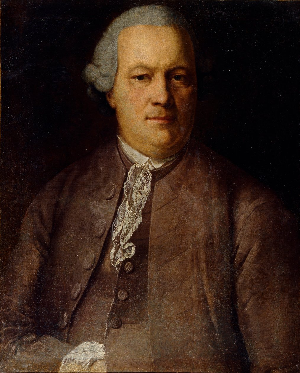Porträtt av A. von Berg, 1772 av Heinrich Buchholz