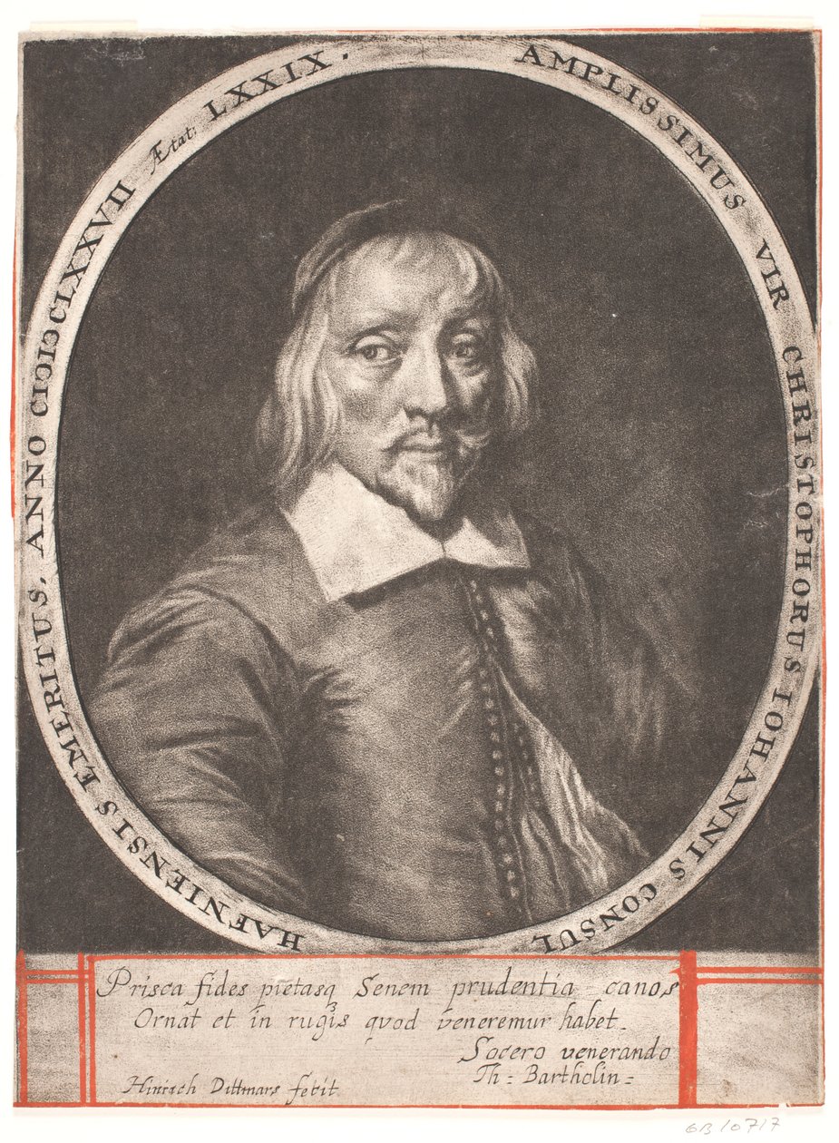 Borgmästare Christopher Hansen av Heinrich Dittmers