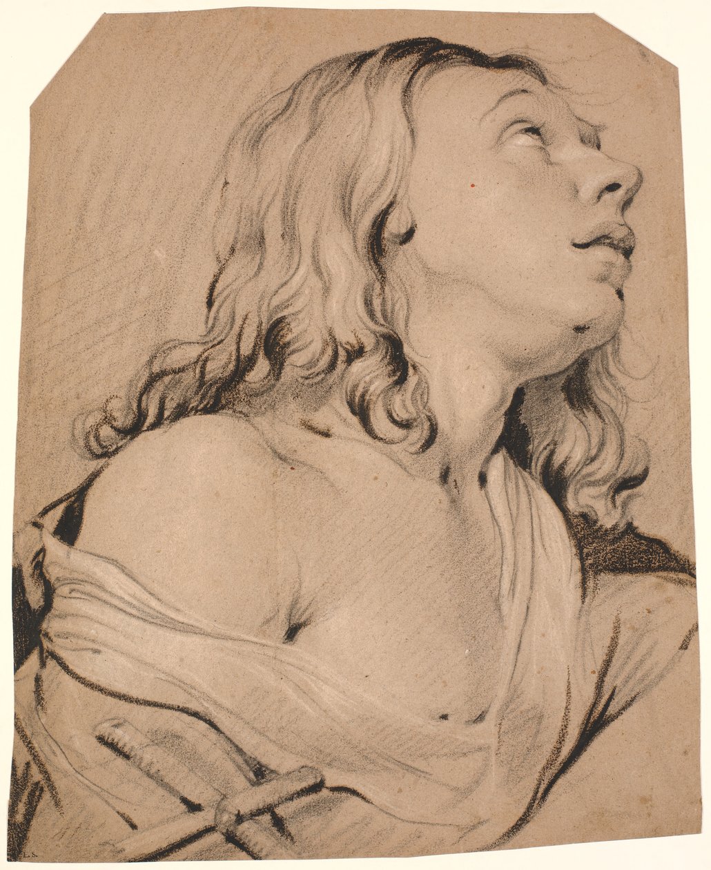 Den ångerfulla Magdalena, byst höger av Heinrich Dittmers