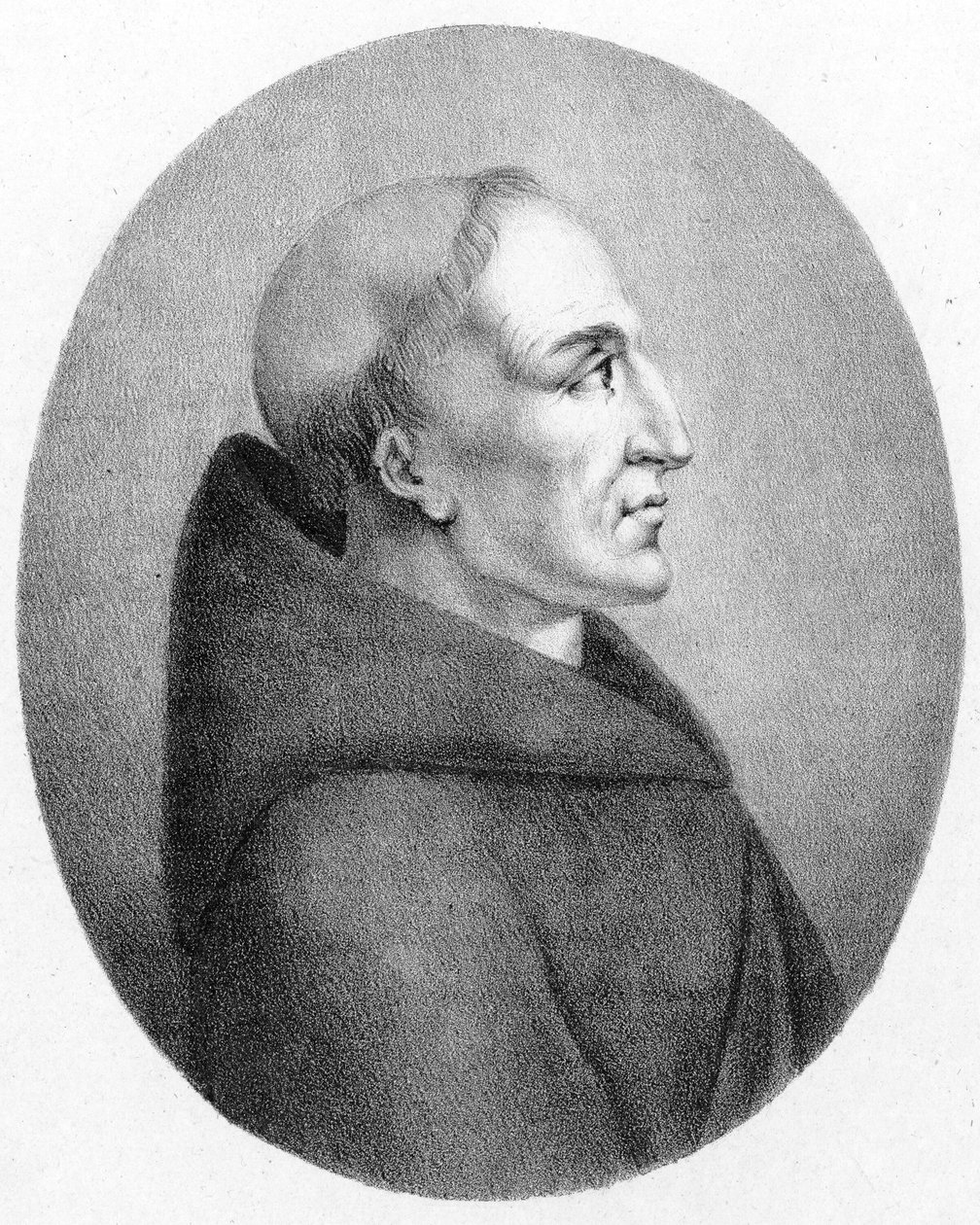 Avbildad person:  Francesco Antonio Vallotti av Heinrich Eduard Winter