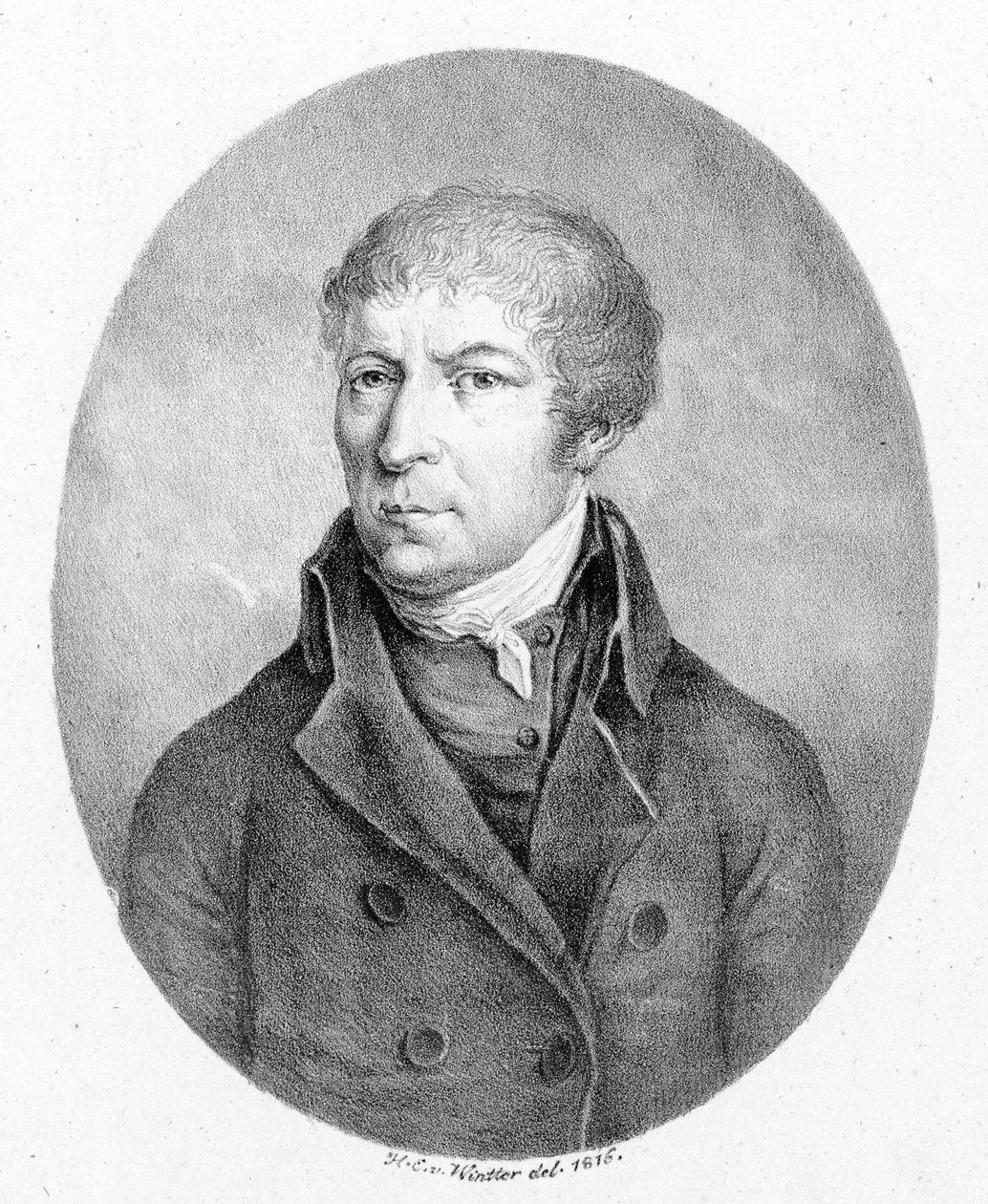 Avbildad person:  Franz Xaver Sterkel av Heinrich Eduard Winter