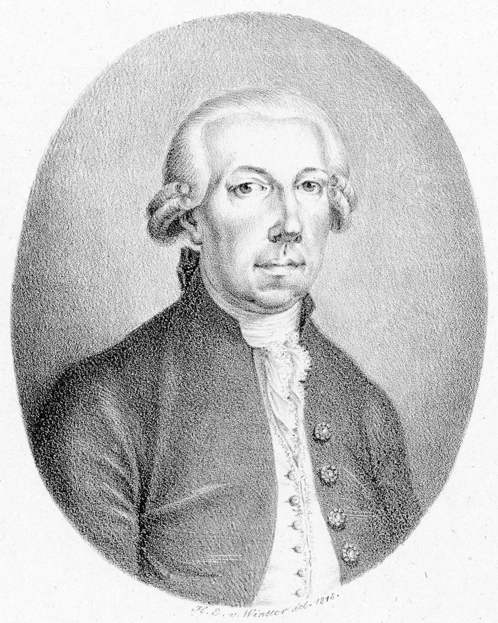 Avbildad person:  Friedrich Hartmann Graf av Heinrich Eduard Winter