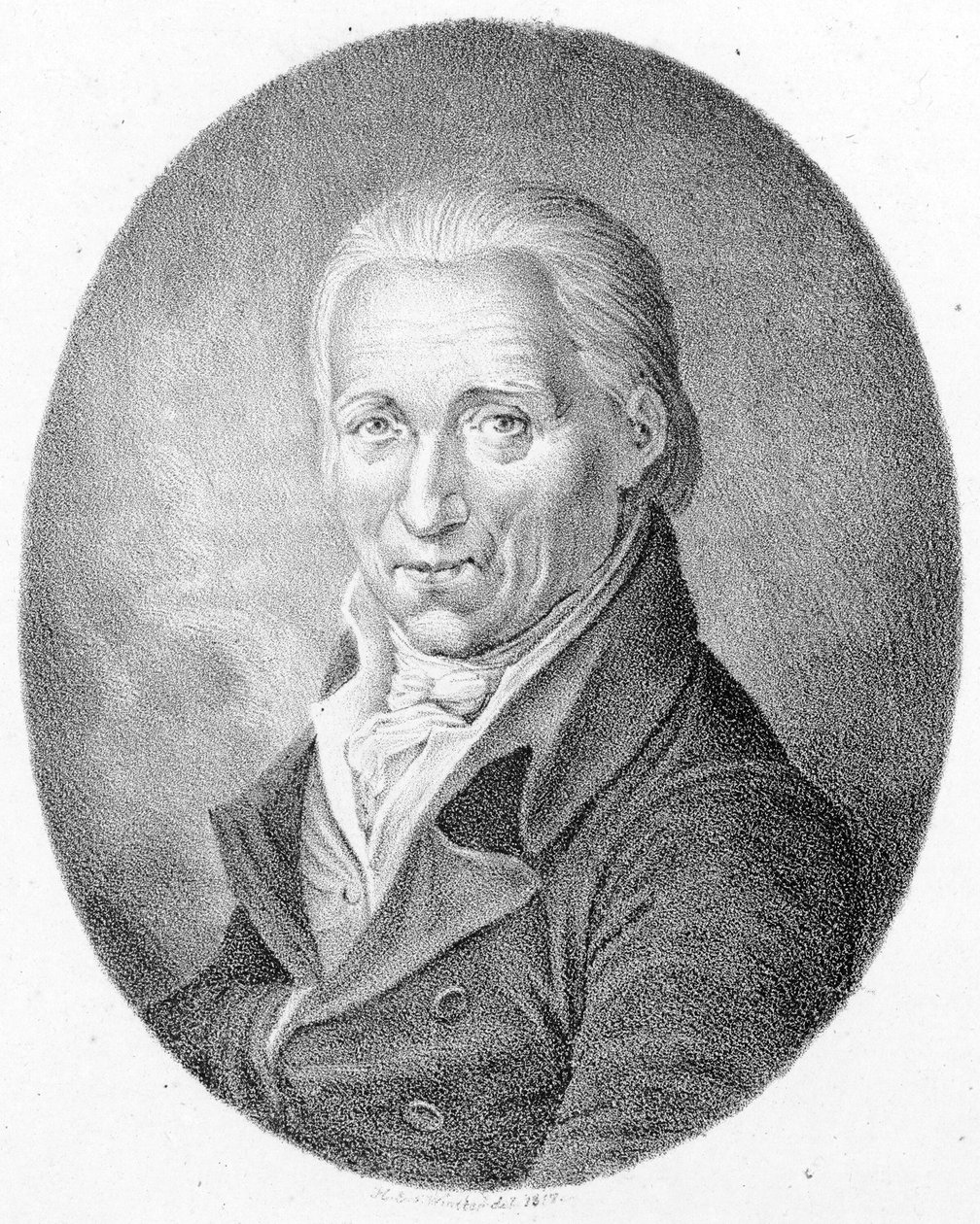 Avbildad person:  Johann Baptist Vanhal av Heinrich Eduard Winter