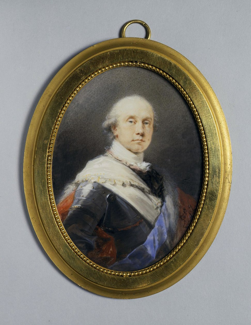 Porträtt av prins Karl Heinrich von Nassau-Siegen 1743-1808, 1790. av Heinrich Friedrich Füger