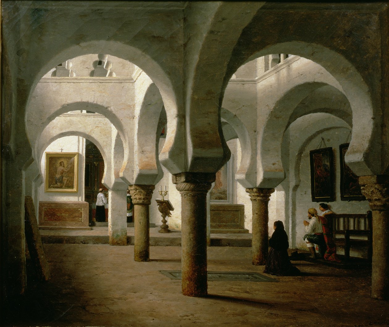 Ett sidokapell, katedralen i Pisa av Heinrich Hansen