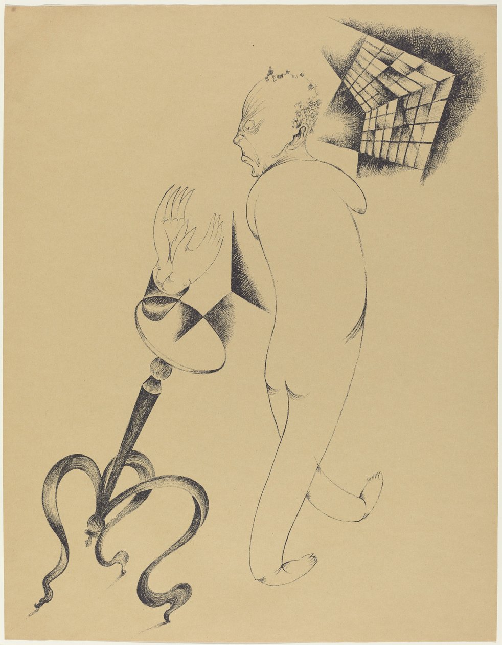 Hallucinationer (Hallucinationer) av Heinrich Hoerle