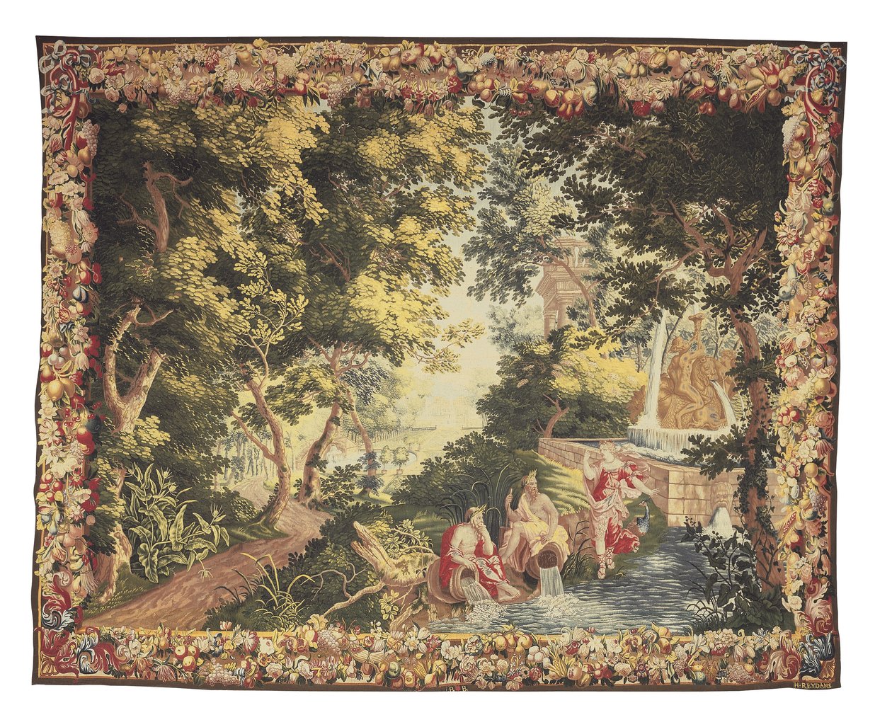 En Brysselmytologisk gobeläng från serien Diana & Callisto, ca. 1680-1710 av Heinrich II Reydams