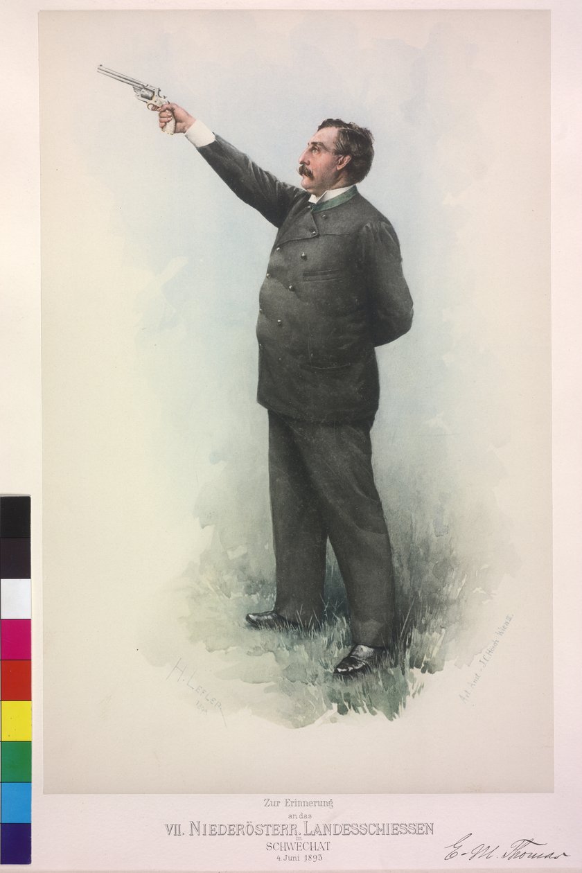 Eduard Michael Thomas-Steuernagel av Heinrich Lefler
