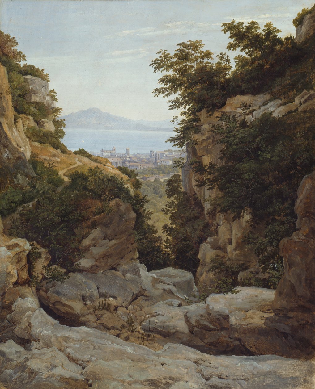 Italienskt landskap, 182124. av Heinrich Reinhold