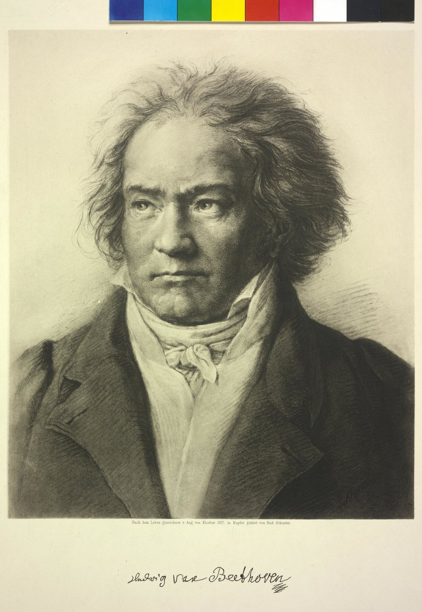 Ludwig van Beethoven av Heinrich Rudolf Schuster