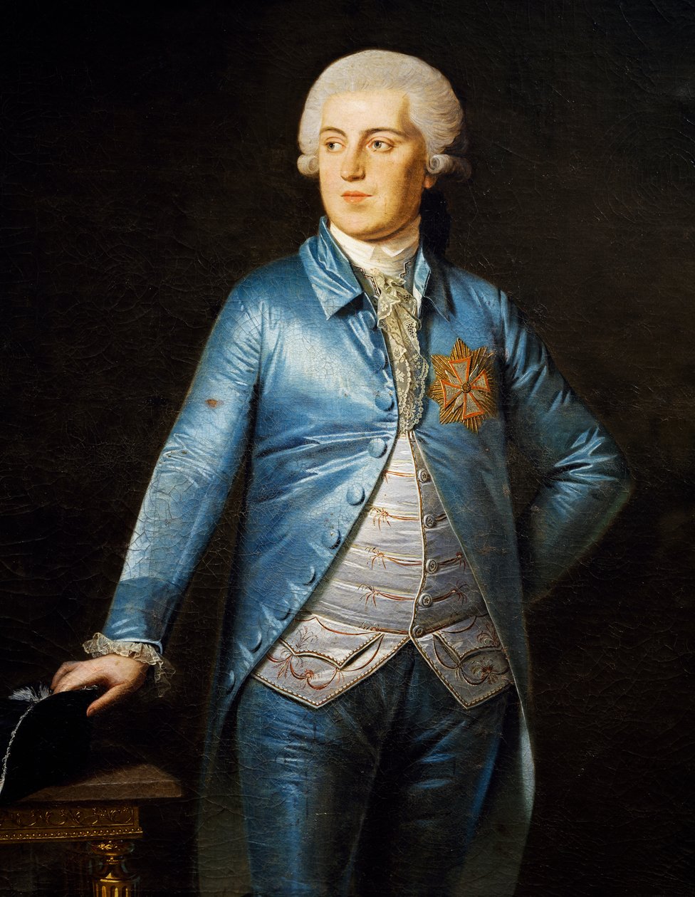 Porträtt av Christian VII av Danmark (Köpenhamn av Heinrich Schmidt