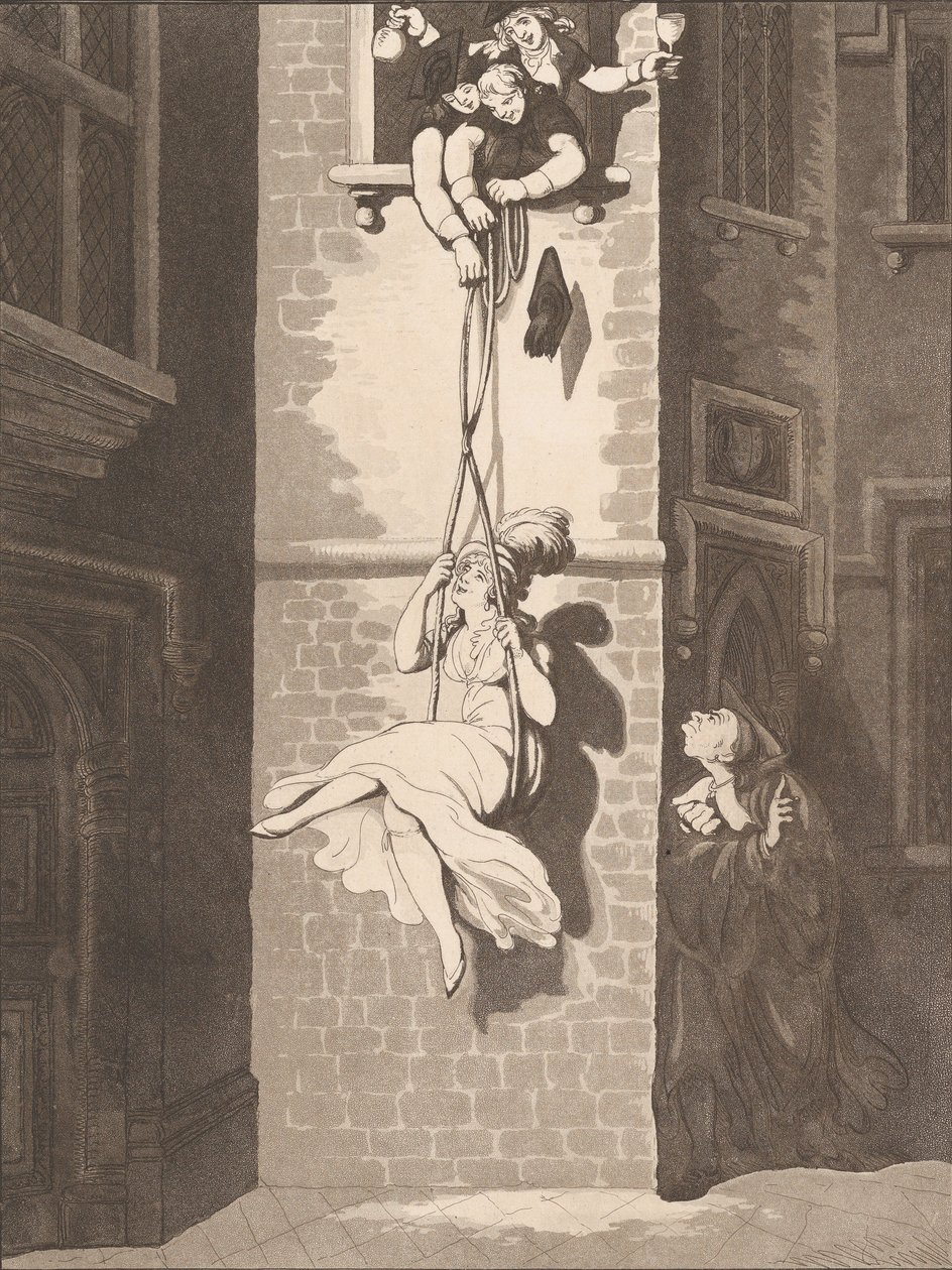 Smuggling In, or A College Trick, 8 augusti 1810., 8 augusti 1810. av Heinrich Schutz