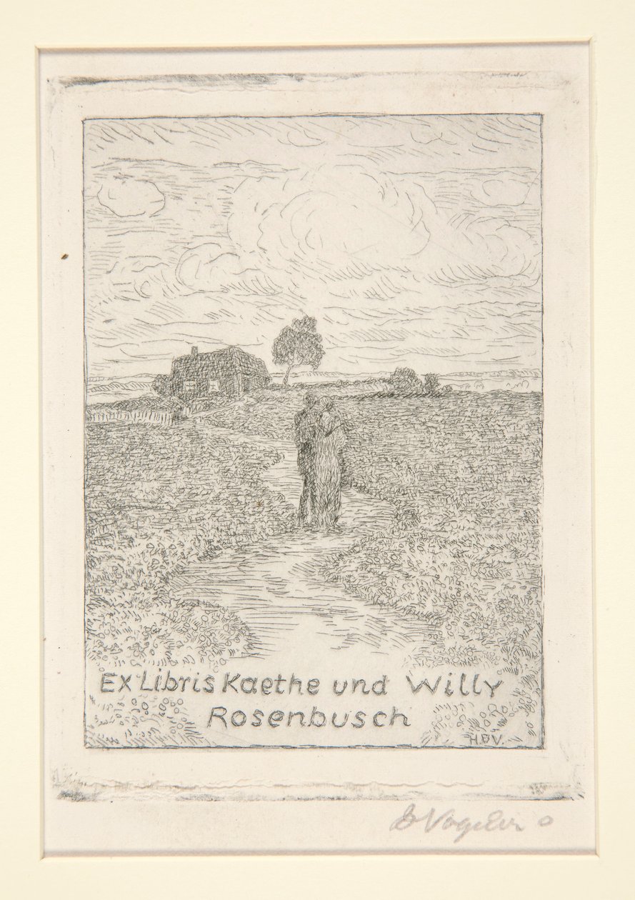 Boktavlor av Heinrich Vogeler