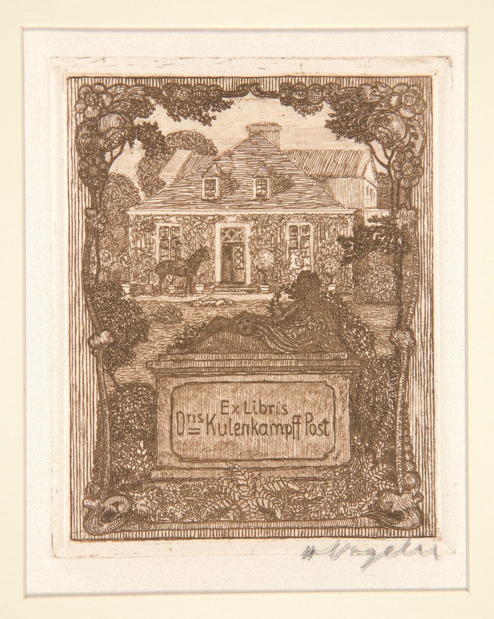 Boktavlor av Heinrich Vogeler