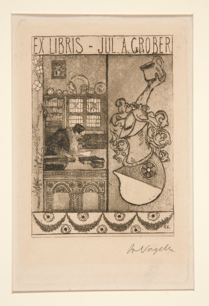 Boktavlor av Heinrich Vogeler