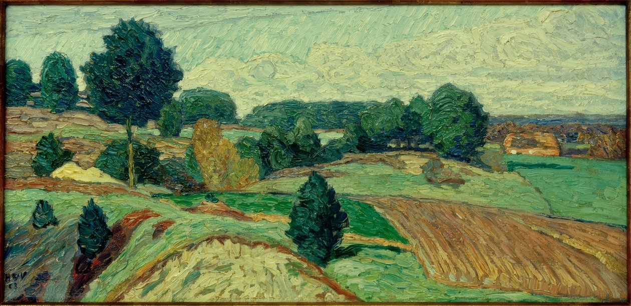 Worpsweder landskap av Heinrich Vogeler