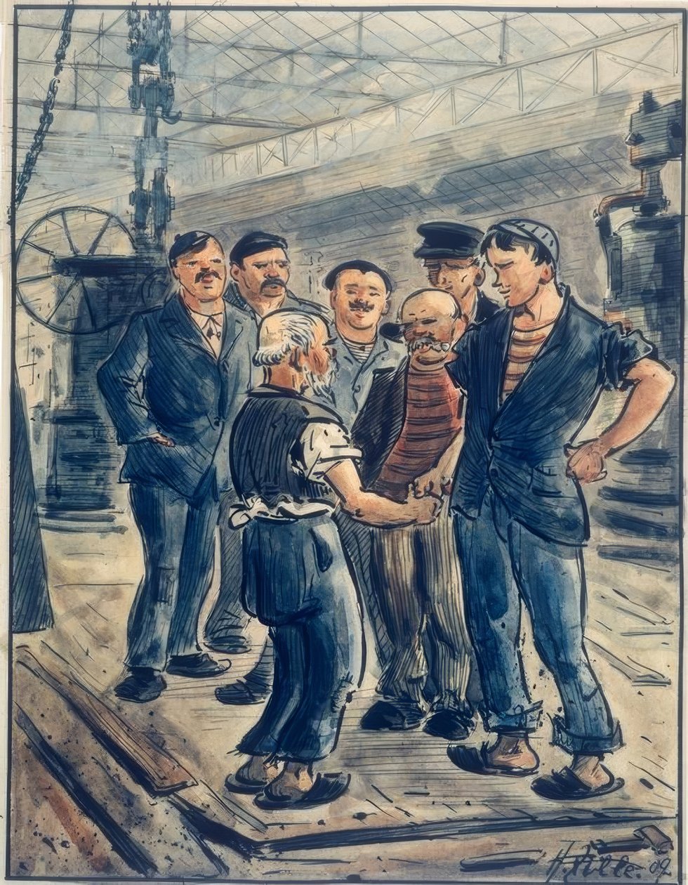 Årsdagen I av Heinrich Zille