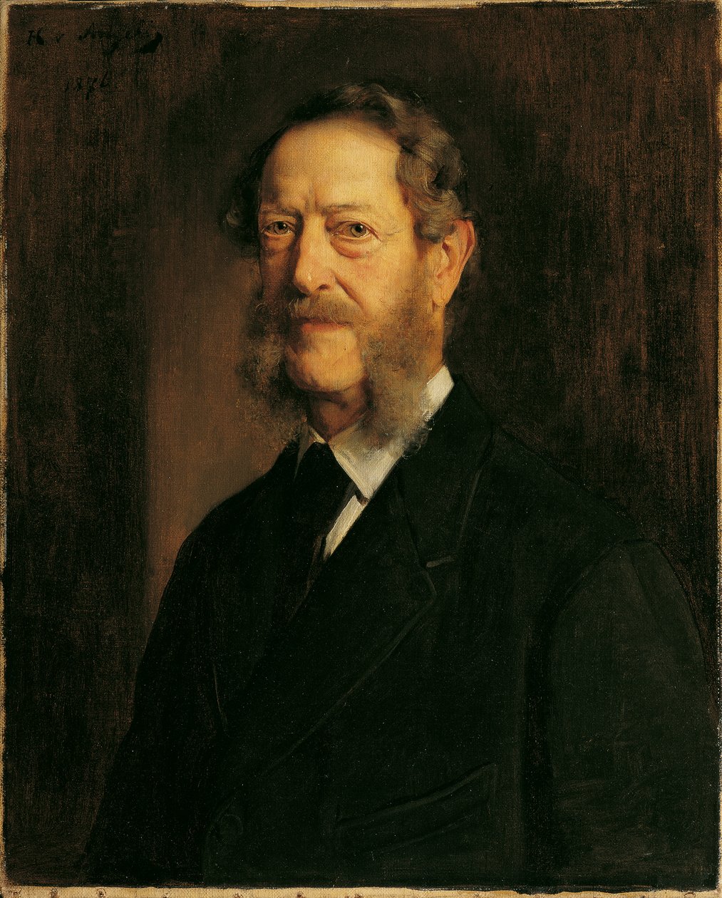 Poeten Anastasius Grün (alias Anton Alexander Graf von Auersperg) av Heinrich von Angeli