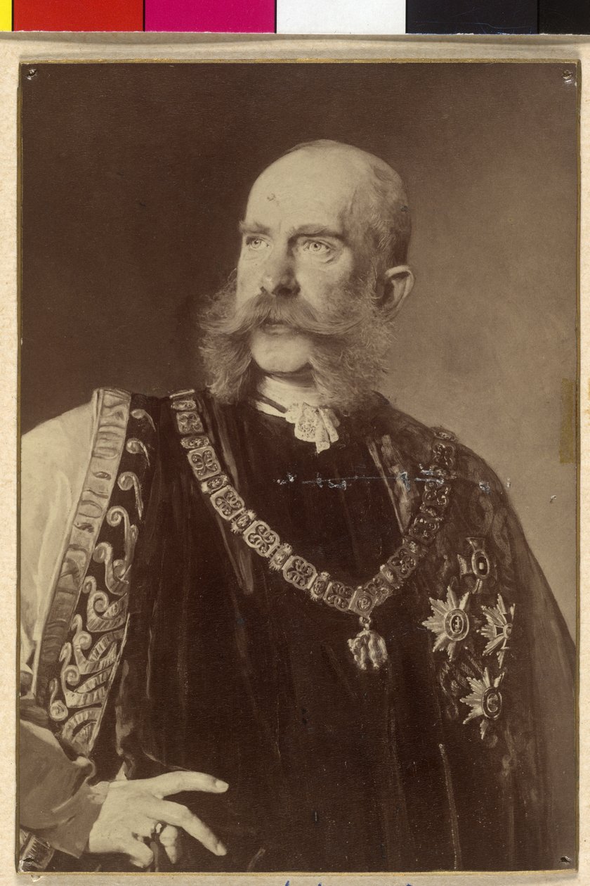Kejsare av Österrike Franz Joseph I av Heinrich von Angeli