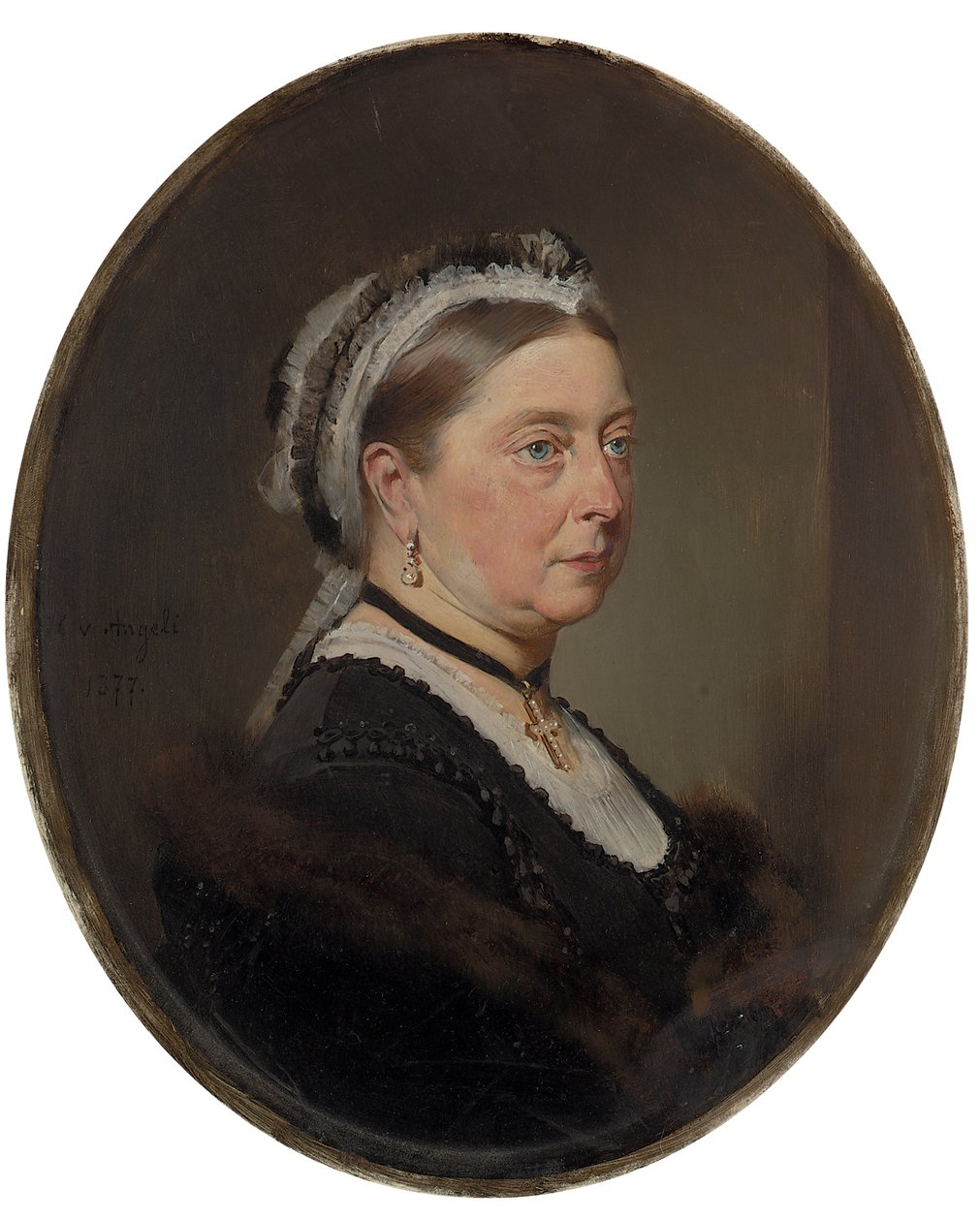 Drottning Victoria, 1877 av Heinrich von Angeli