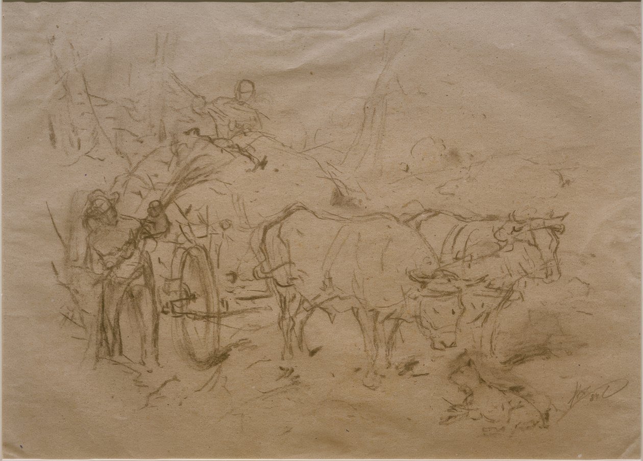 Oxvagn av Heinrich von Zügel