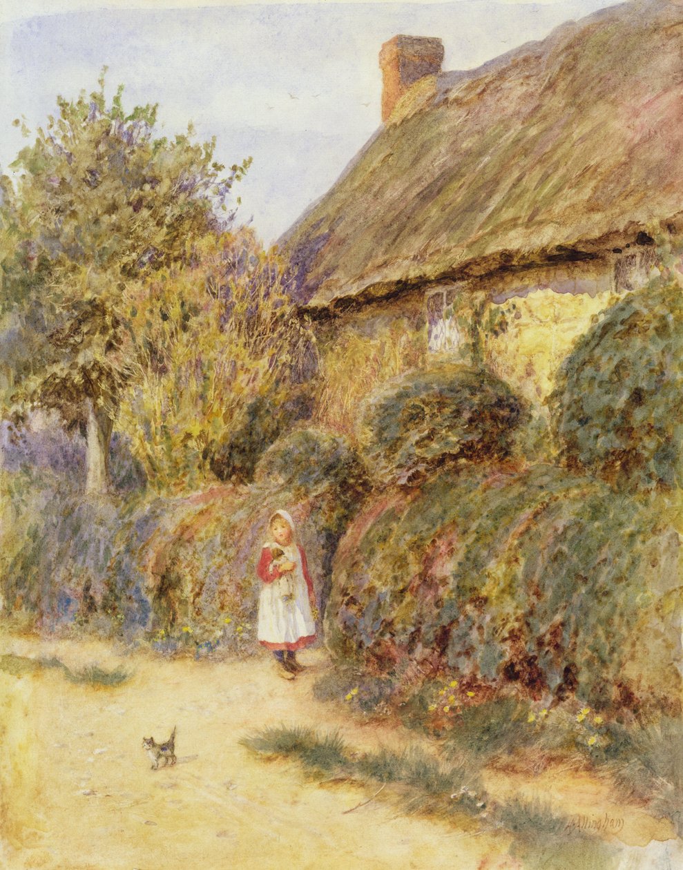 Omstrejfende svensker av Helen Allingham