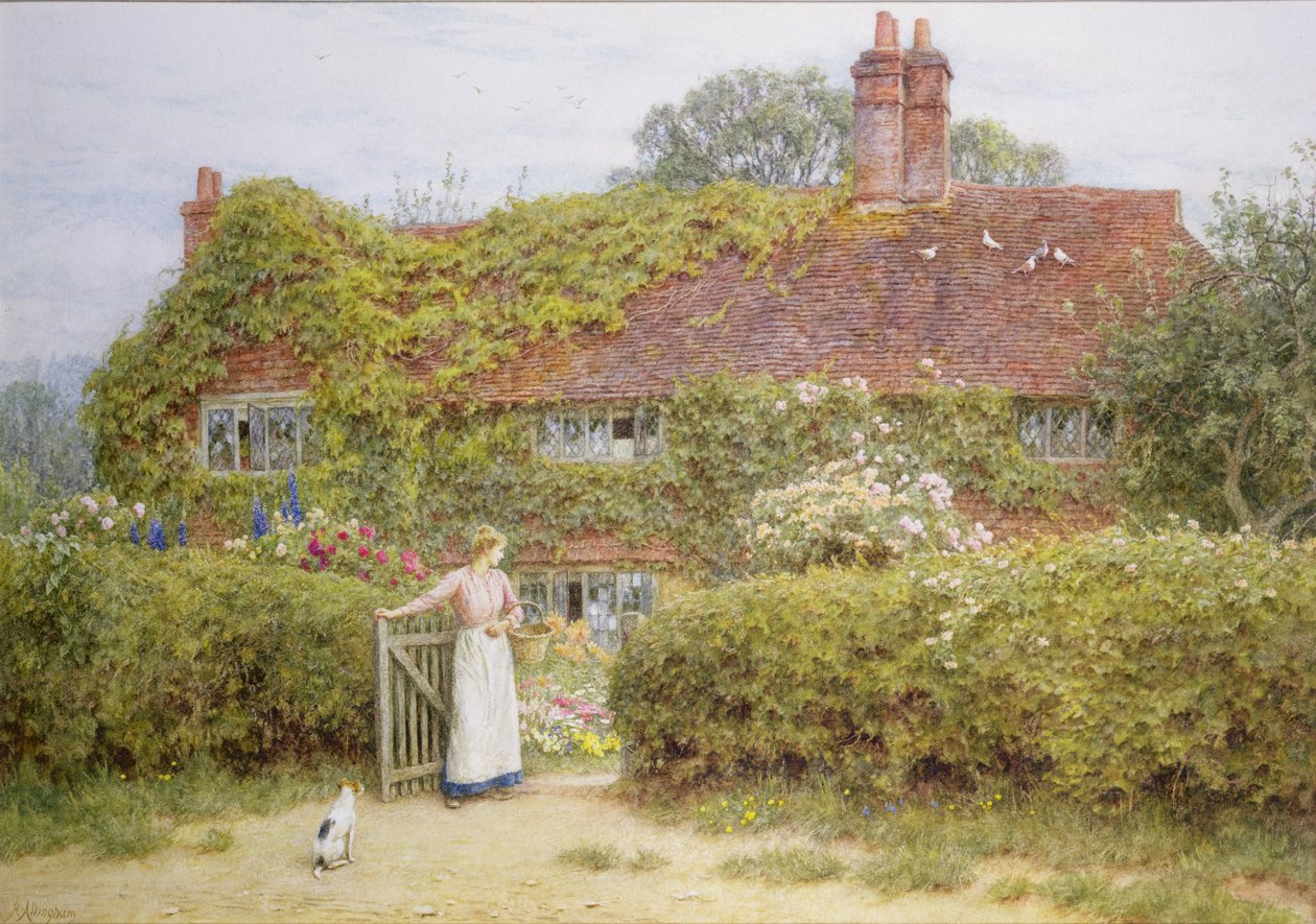 Surrey Cottage av Helen Allingham