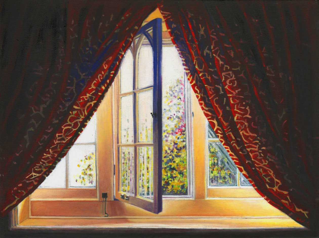 släpper in ljus, 2013, av Helen White