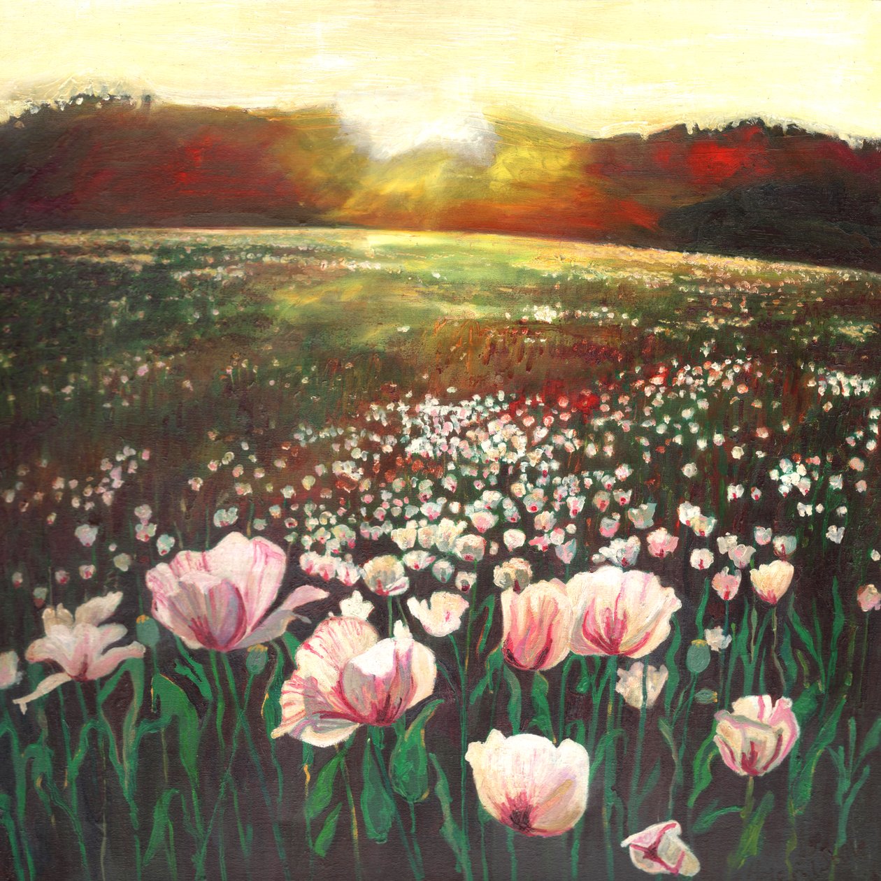 Kärlek svepte länder, 2015, av Helen White