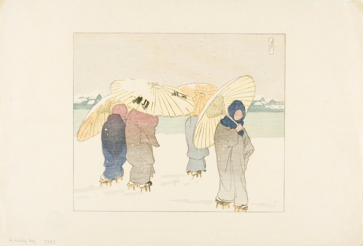 En snöig dag av Helen Hyde