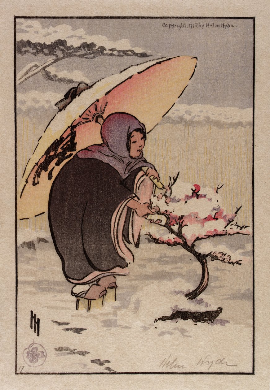 Lilla rosa plommon av Helen Hyde