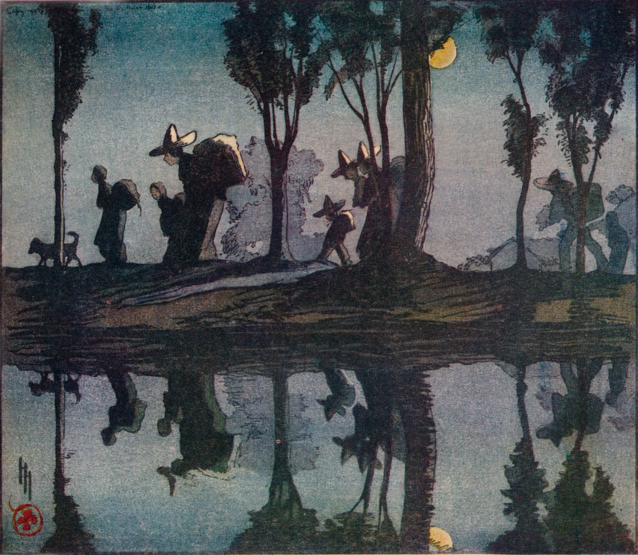 Reflektioner, 1912 av Helen Hyde