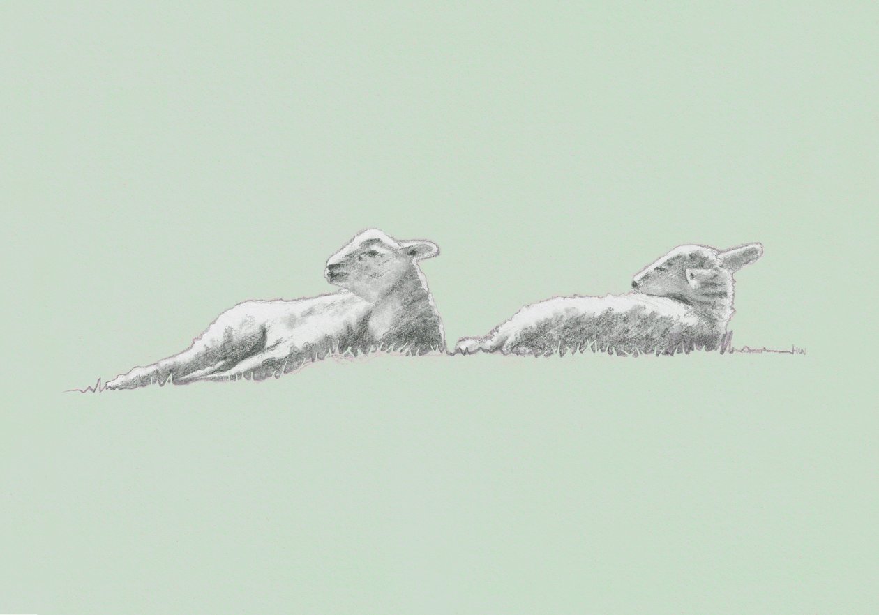 Gentle Spirits I, 2022 av Helen White