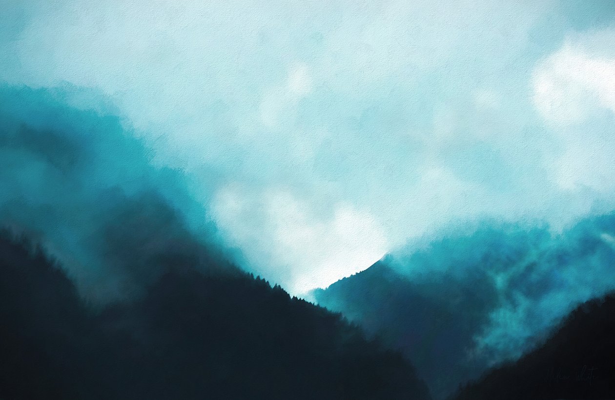 Bergspass, 2019 av Helen White