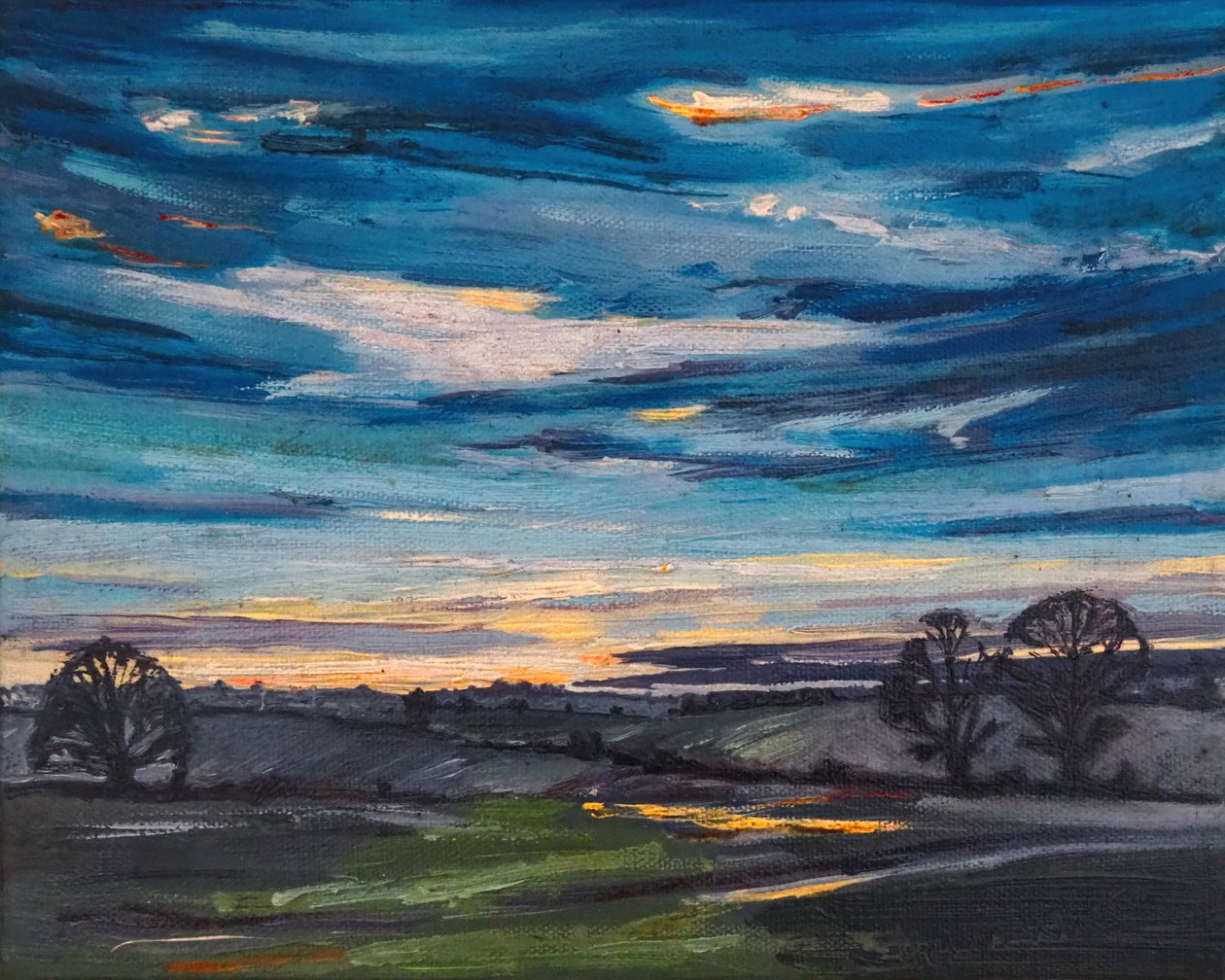 Winter Sunrise, 2008 av Helen White