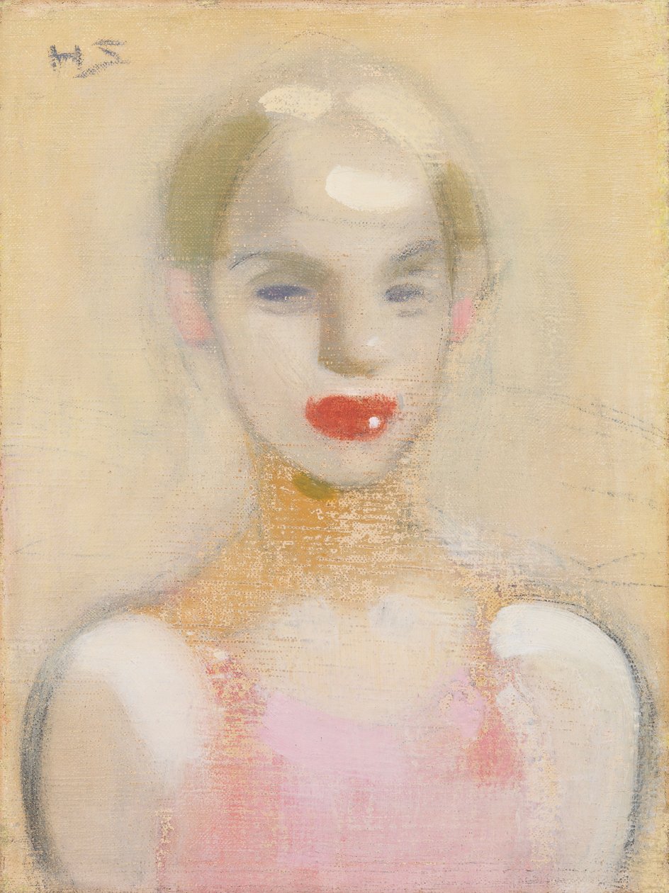 Cirkusflicka, 1916. av Helene Schjerfbeck