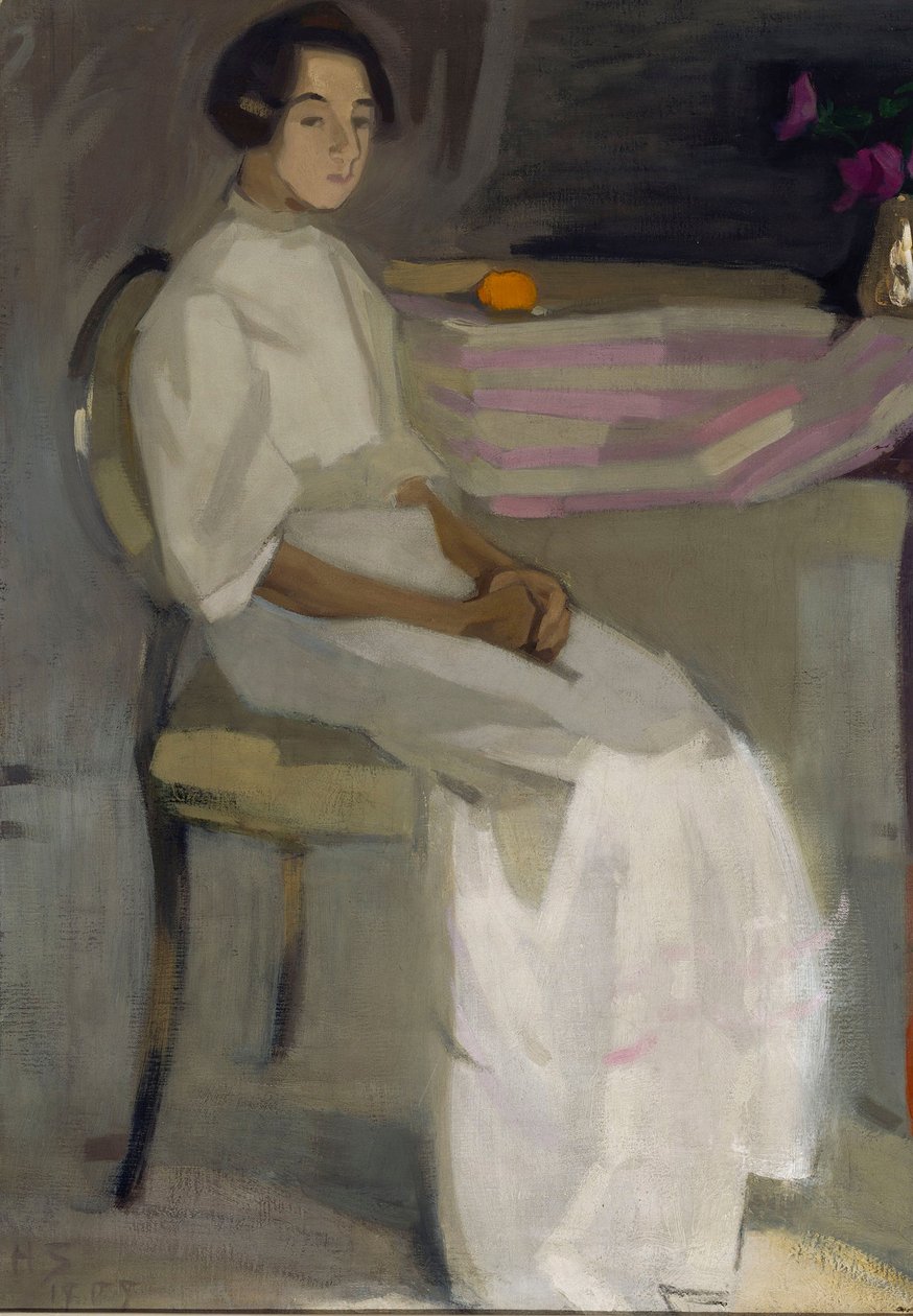 Kostymbild II, 1909. av Helene Schjerfbeck