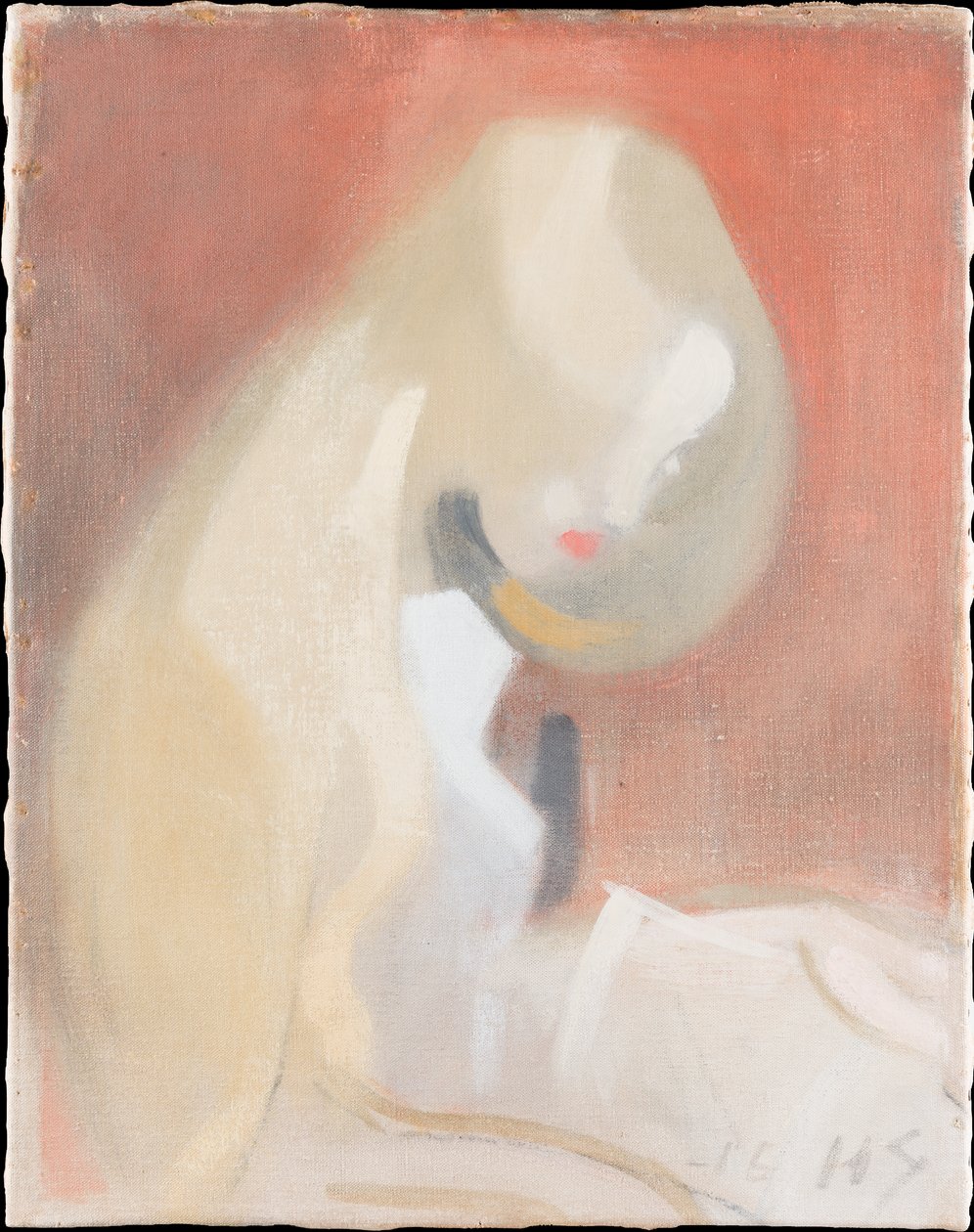Mädchen mit blondem Haar av Helene Schjerfbeck