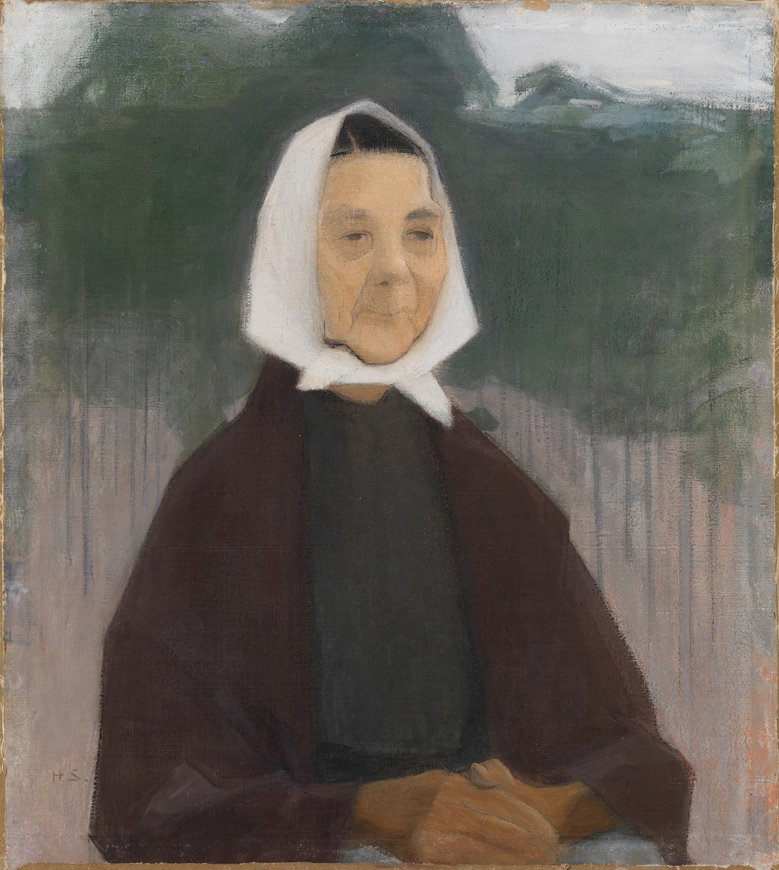 Mormor, 1907. av Helene Schjerfbeck