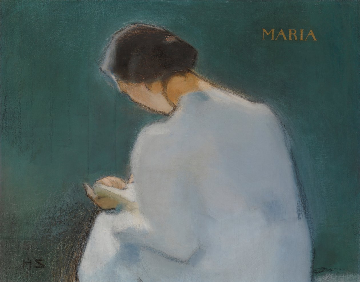 Maria, 1909. av Helene Schjerfbeck